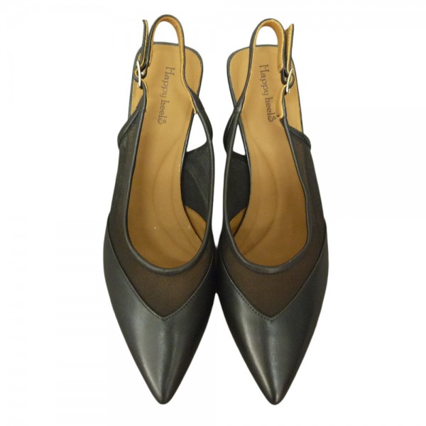 PANTOFI 25L650 NEGRU PIELE