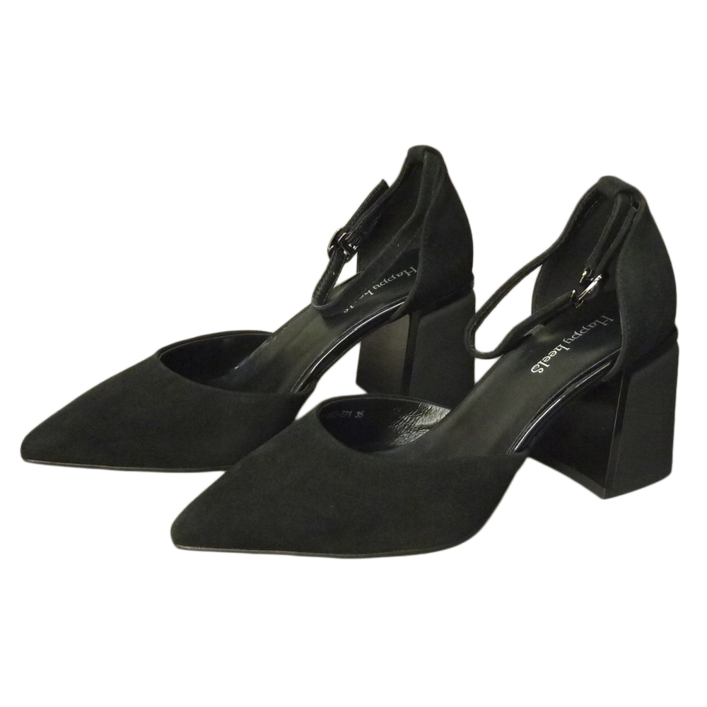 SANDALS 5225 BLACK SUEDE LEATHER