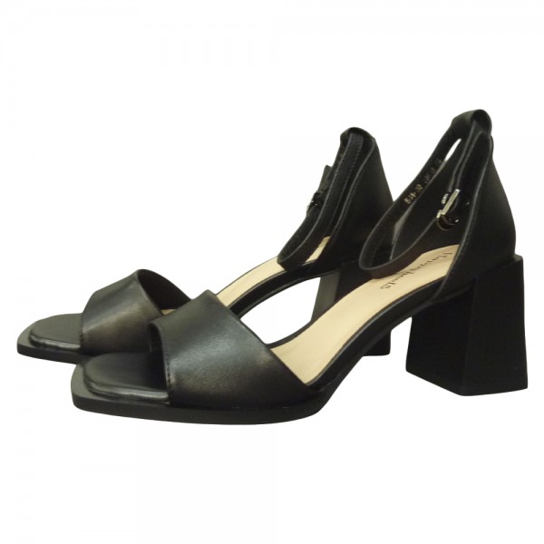 SANDALS 544-92 BLACK LEATHER