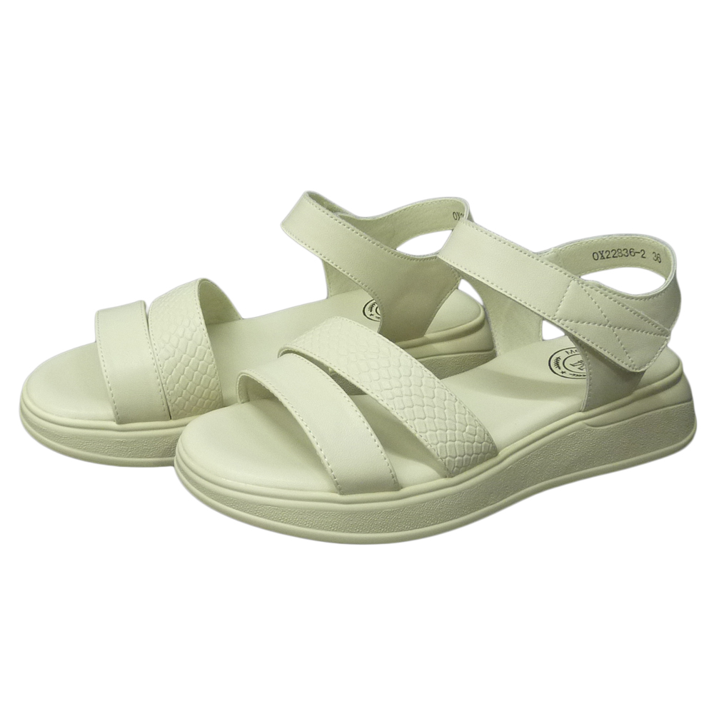 SANDALE OX22836 IVORY PIELE