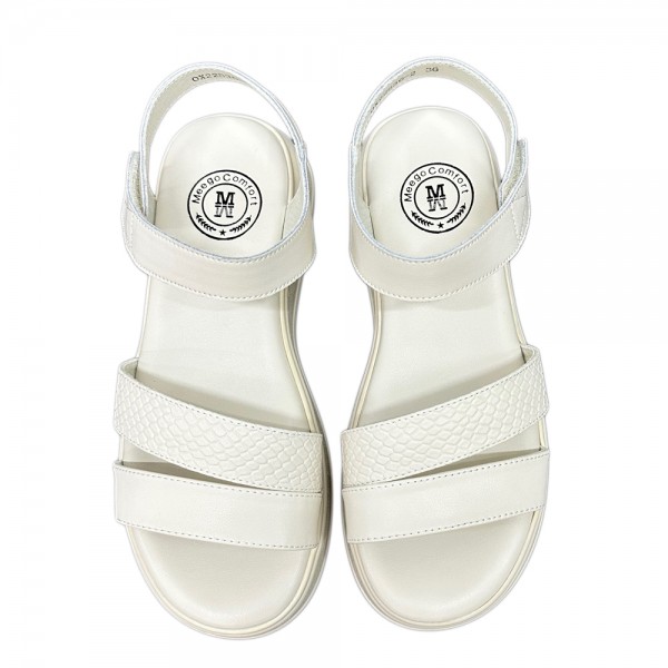 SANDALE OX22836 IVORY PIELE