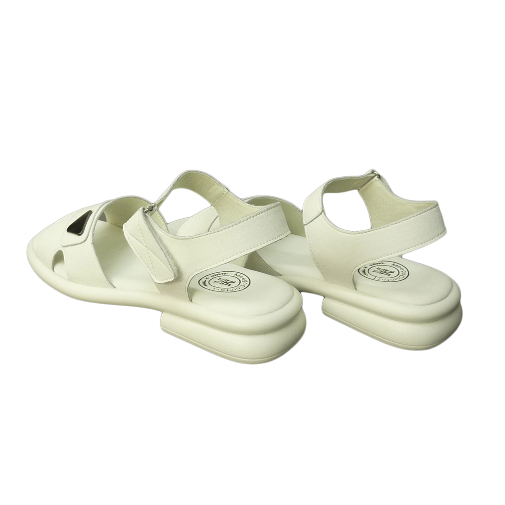 SANDALE OX88593 IVORY PIELE