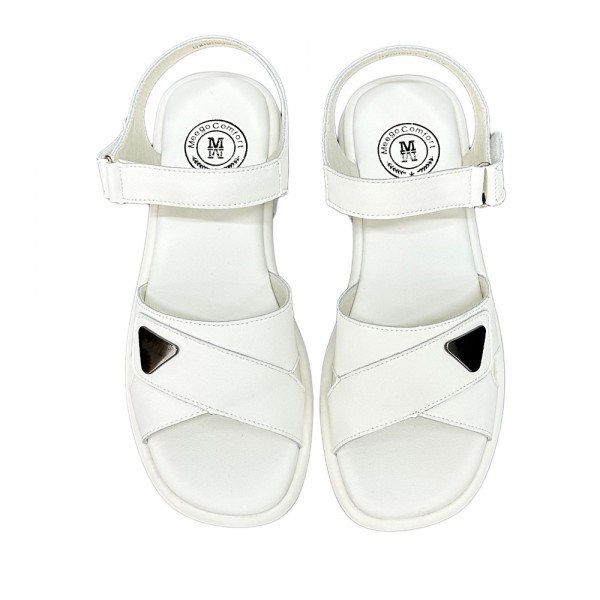SANDALE OX88593 IVORY PIELE