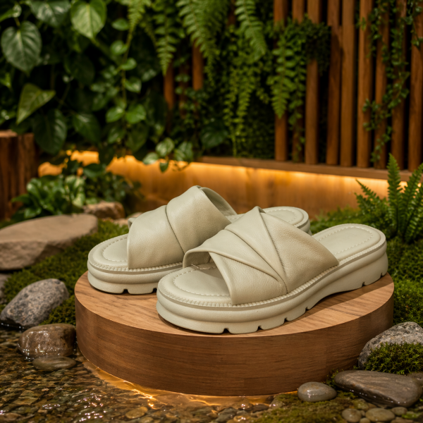 ШЛЕПАНЦЫ 0722 GRI PIELE