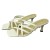 FLIP FLOPS AE4253 IVORY LEATHER