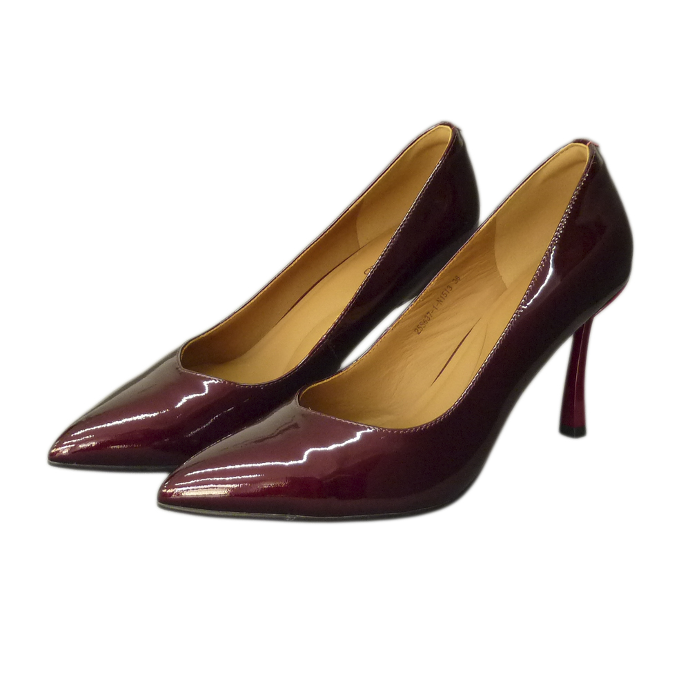 PANTOFI 25S637 BORDO LAC