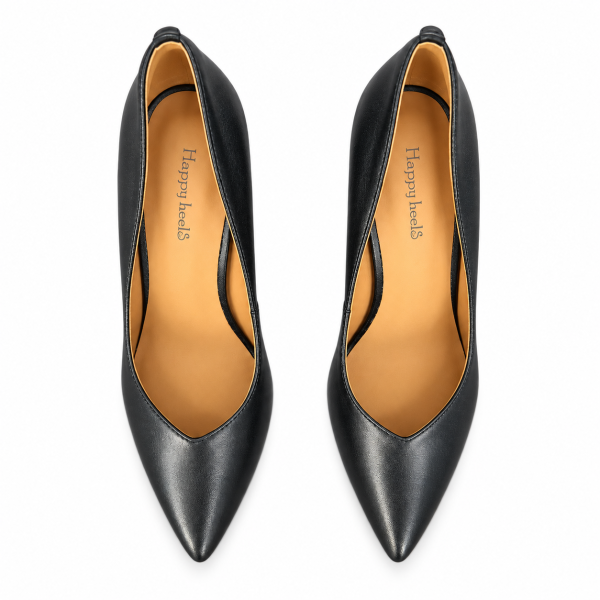 HIGH HEELS 26S526 BLACK LEATHER