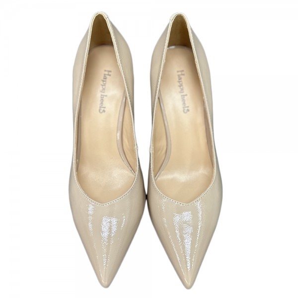 PANTOFI 5204 BEJ LAC