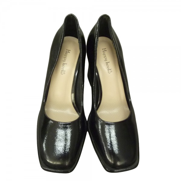 HIGH HEELS 9167 BLACK PATENT LEATHER