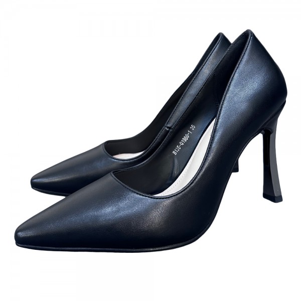 PANTOFI B135 NEGRU PIELE