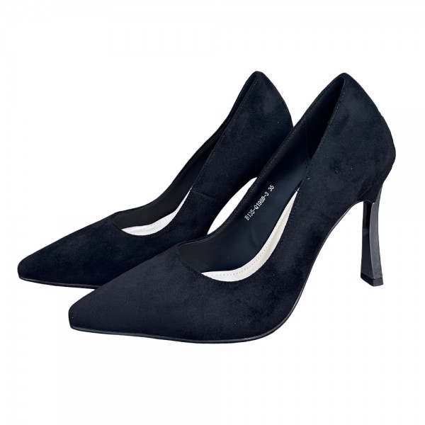 PANTOFI B135 NEGRU ZAMS