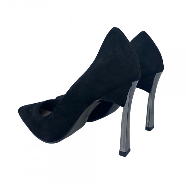 PANTOFI B135 NEGRU ZAMS