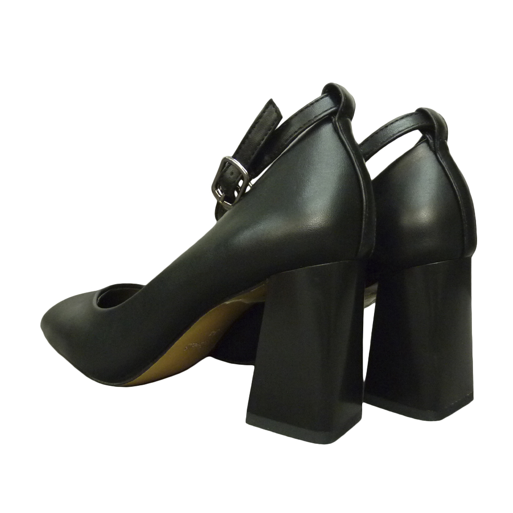 ТУФЛИ D541 ЧЕРНАЯ КОЖА