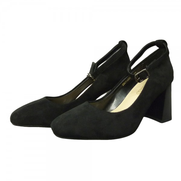PANTOFI D541 NEGRU ZAMS