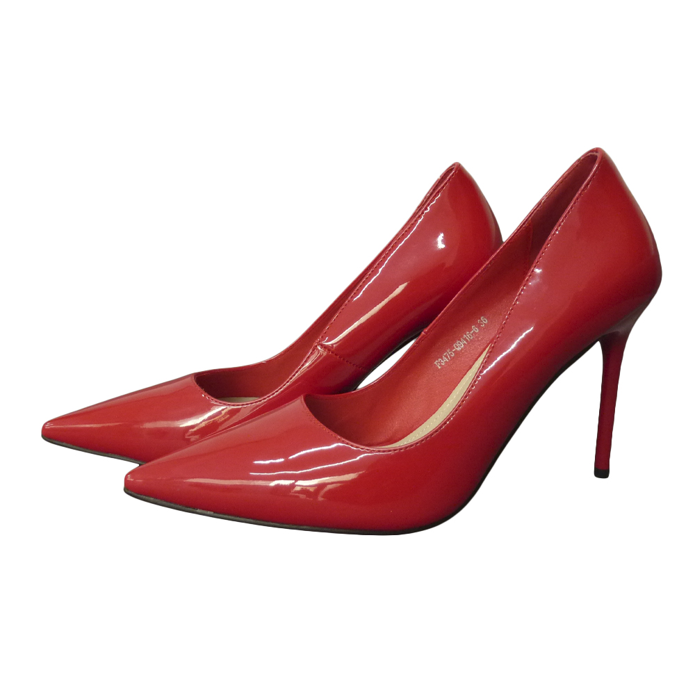 HIGH HEELS F3475 RED PATENT LEATHER