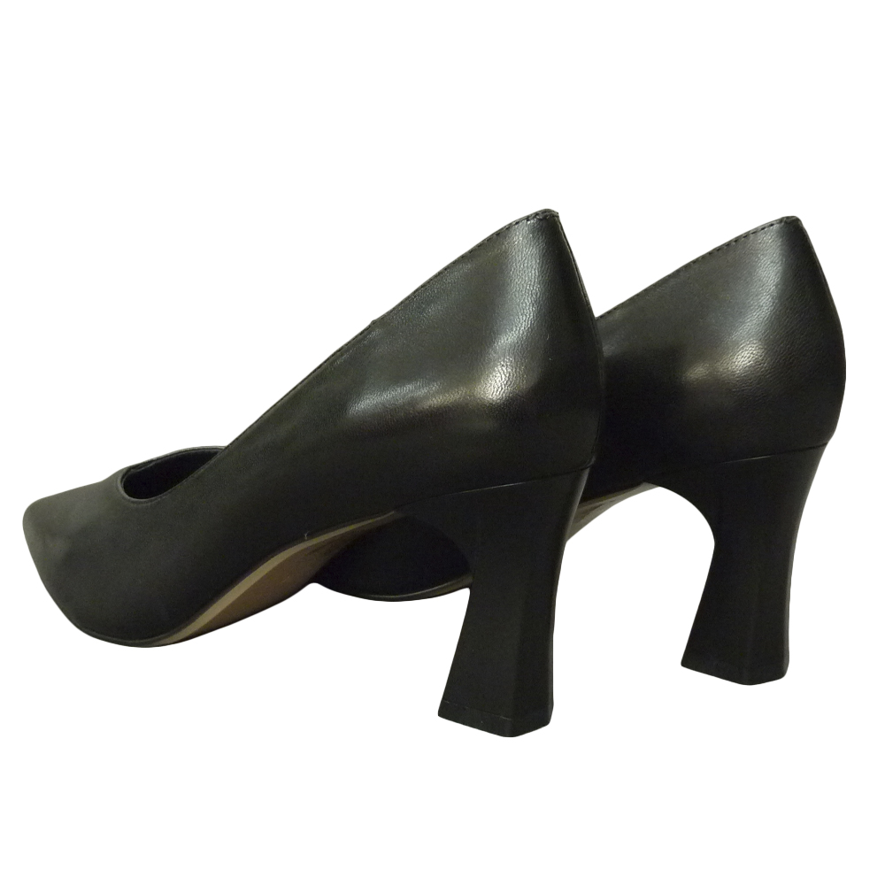 HIGH HEELS H2116 BLACK LEATHER
