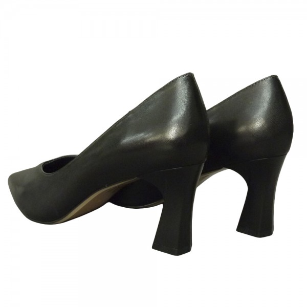 HIGH HEELS H2116 BLACK LEATHER