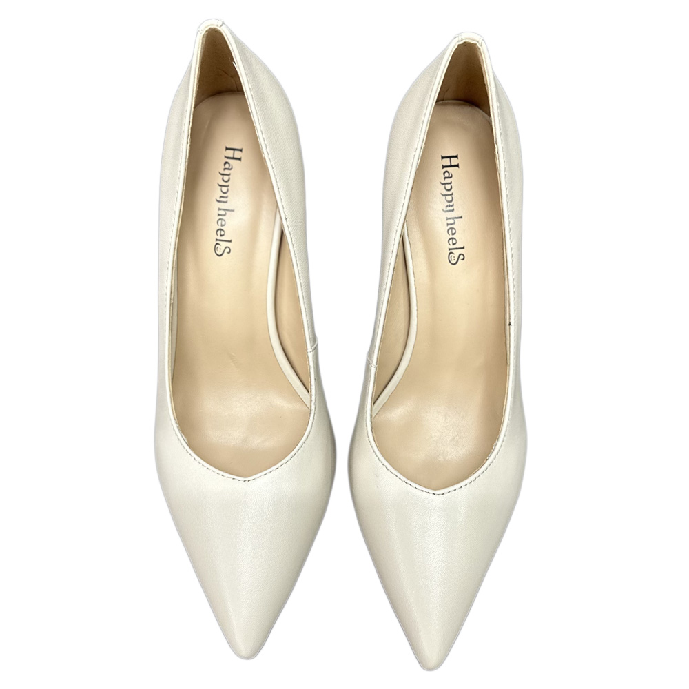 PANTOFI P112-488 IVORY PIELE