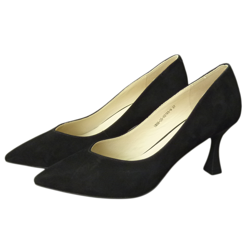 PANTOFI S888-05 NEGRU ZAMS