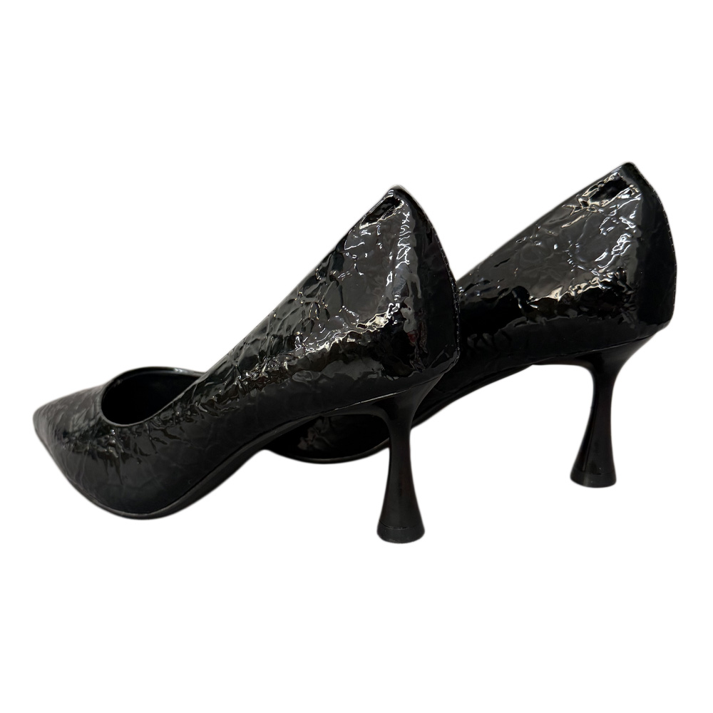 HIGH HEELS W115-H7953 BLACK PATENT LEATHER