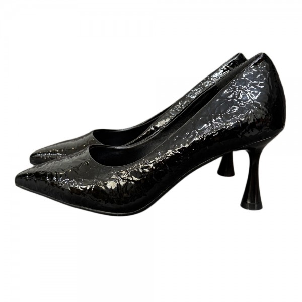 HIGH HEELS W115-H7953 BLACK PATENT LEATHER