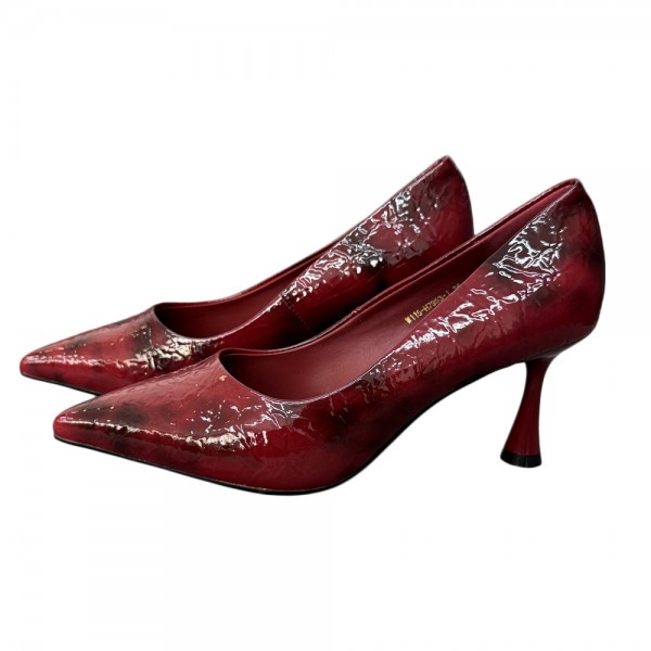 HIGH HEELS W115-H7953 RED PATENT LEATHER