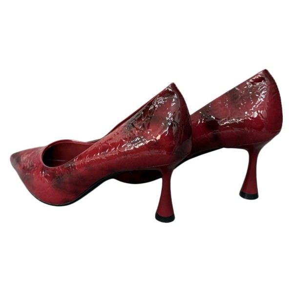HIGH HEELS W115-H7953 RED PATENT LEATHER