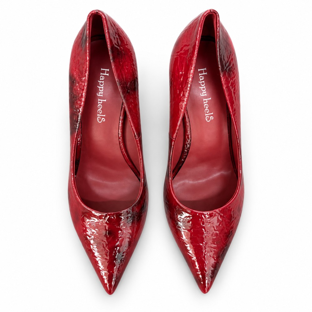 HIGH HEELS W115-H7953 RED PATENT LEATHER