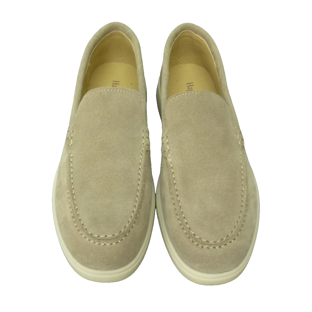 LOAFERS 3765-1A BEIGE SUEDE LEATHER