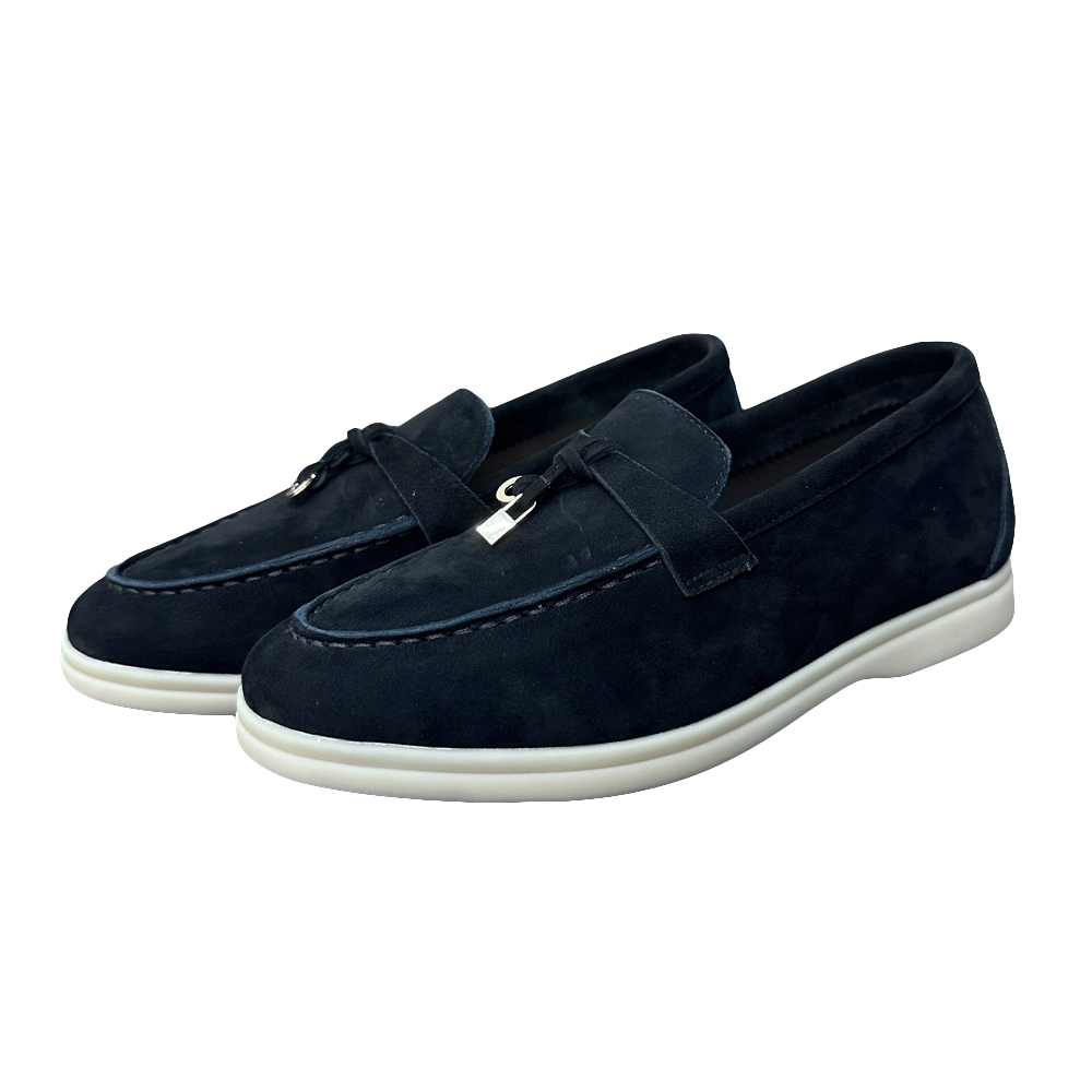 LOAFERS H601 BLACK SUEDE LEATHER