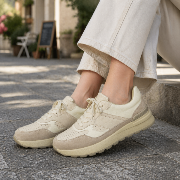 ADIDASI W21-3 BEJ PIELE