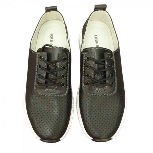 ADIDASI LO-002 NEGRU PIELE