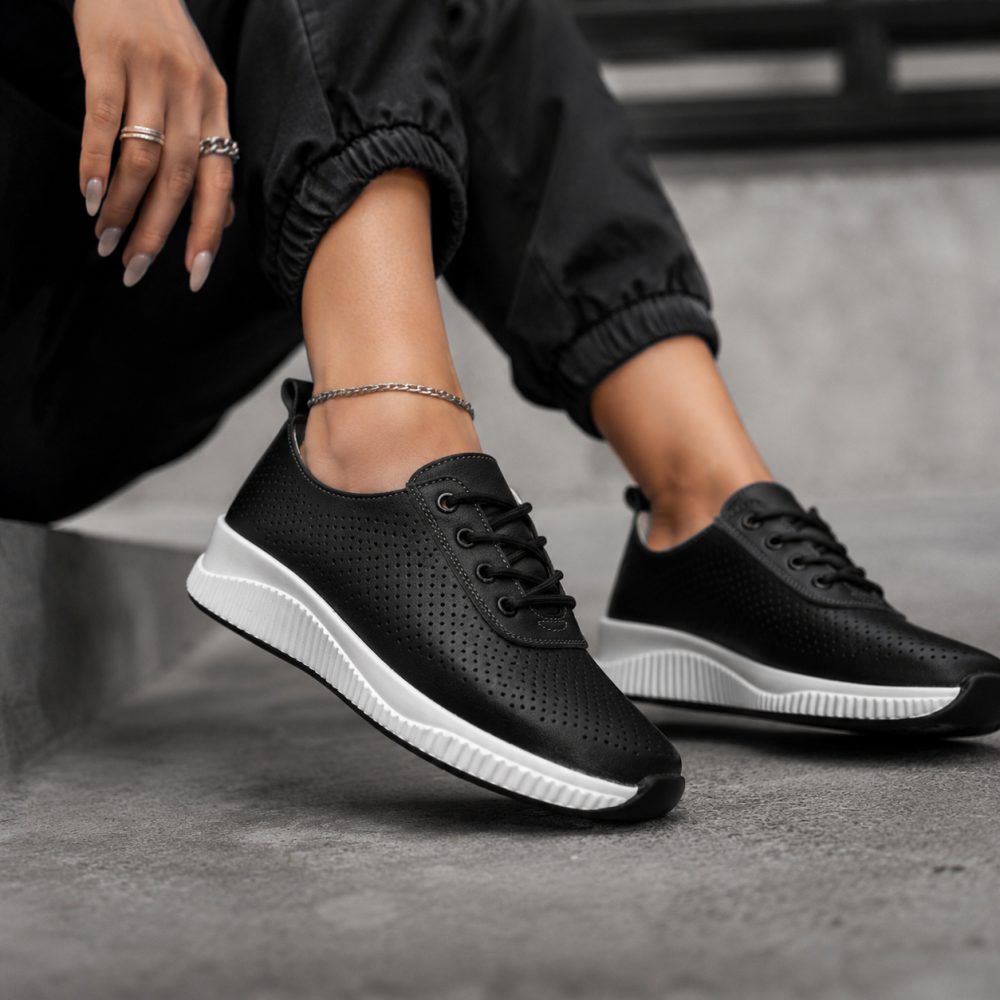 ADIDASI LO-002 NEGRU PIELE