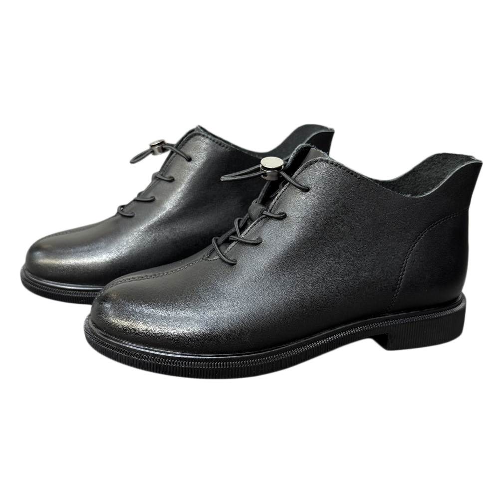 BOTINE 1282 NEGRU PIELE