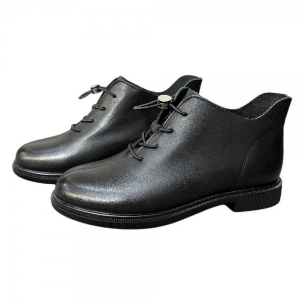 BOTINE 1282 NEGRU PIELE
