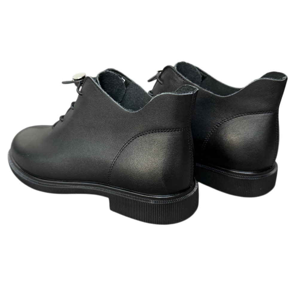 BOTINE 1282 NEGRU PIELE