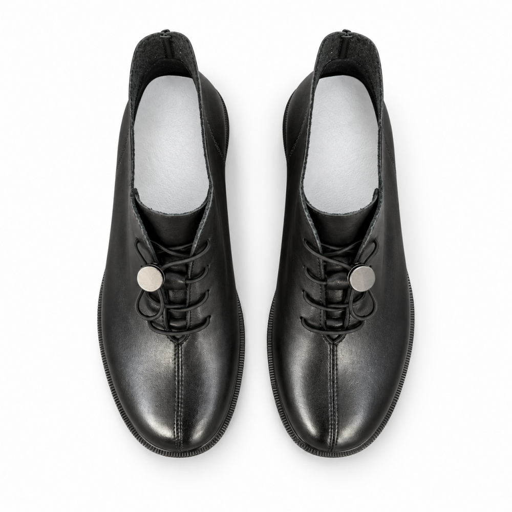 BOTINE 1282 NEGRU PIELE