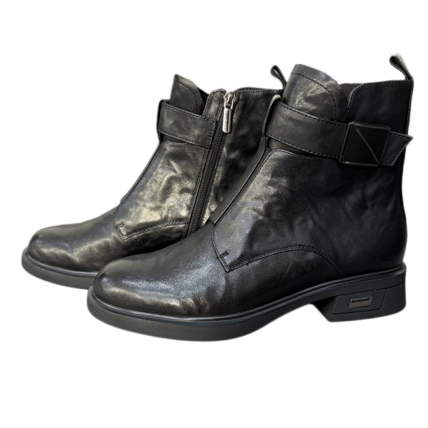 BOOTS 4F2626 BLACK LEATHER