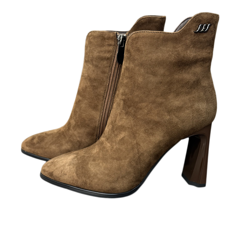 BOOTS S1088 BROWN SUEDE LEATHER