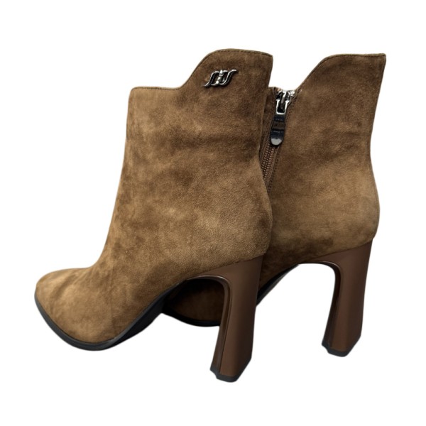 BOOTS S1088 BROWN SUEDE LEATHER