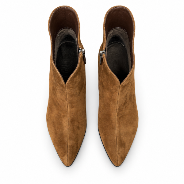BOOTS S1088 BROWN SUEDE LEATHER