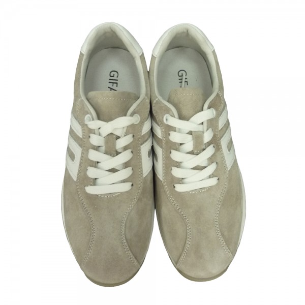 GUMSHOES F1-B01 BEIGE SUEDE LEATHER